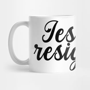 Jesus Reigns Christian Mug